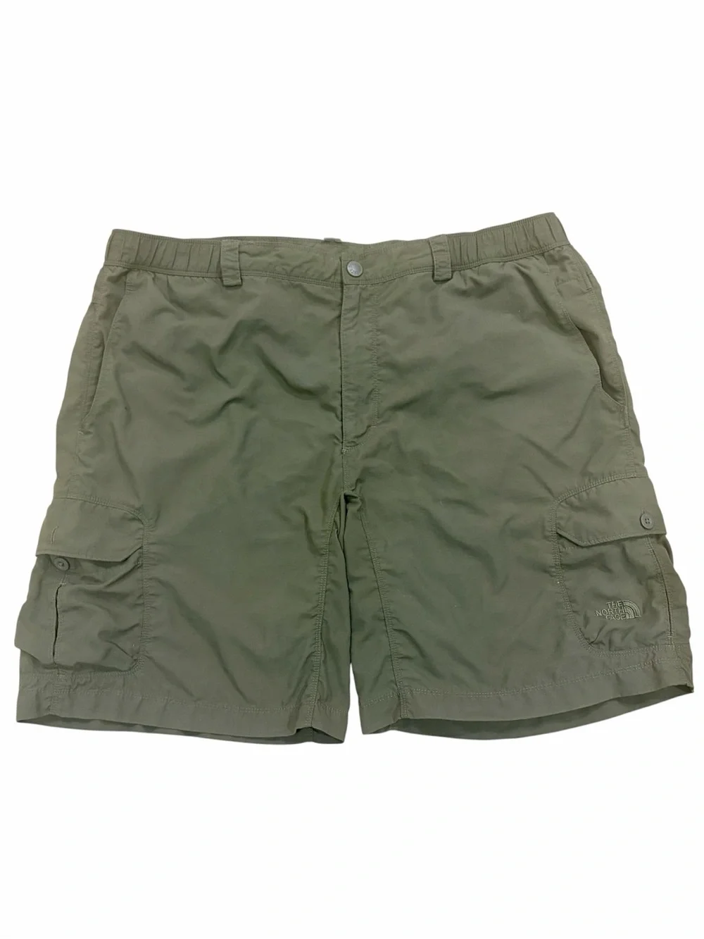 The North Face Green Cargo Shorts 10” - Men's XL